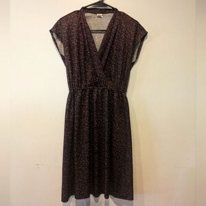 Vintage Graywood of California Floral Dress ILGWU Union Made Size 8 USA